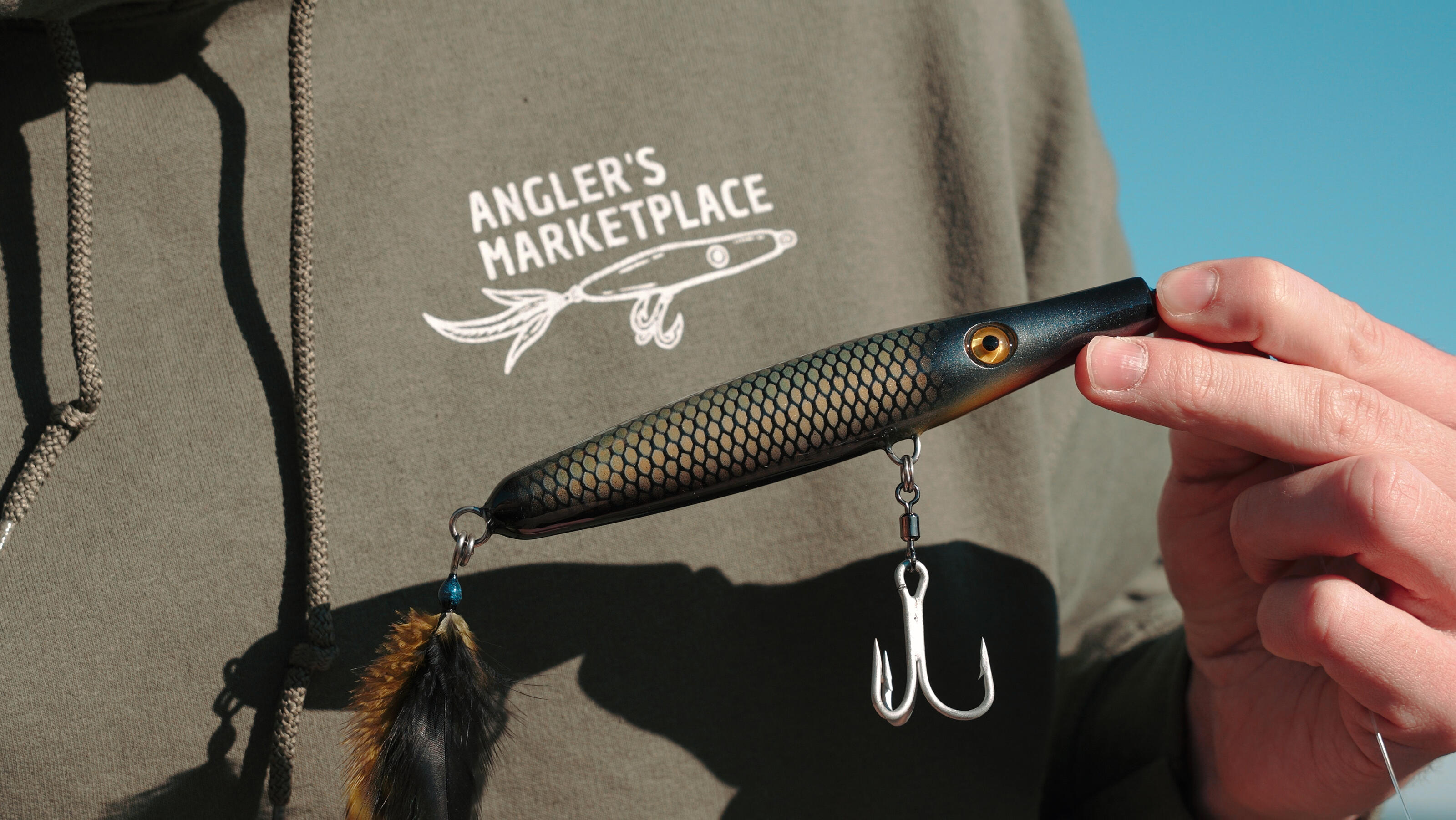 Hoodie and Lure Hoodie and Lure